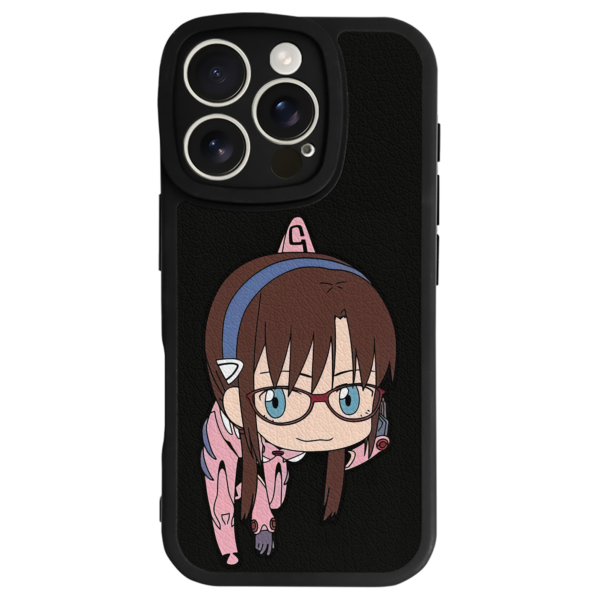 （画像用） EVA 新世紀エヴァンゲリオン 【iPhone 16シリーズ対応】シリコンスマホケース（レザー調） 材質：シリコン